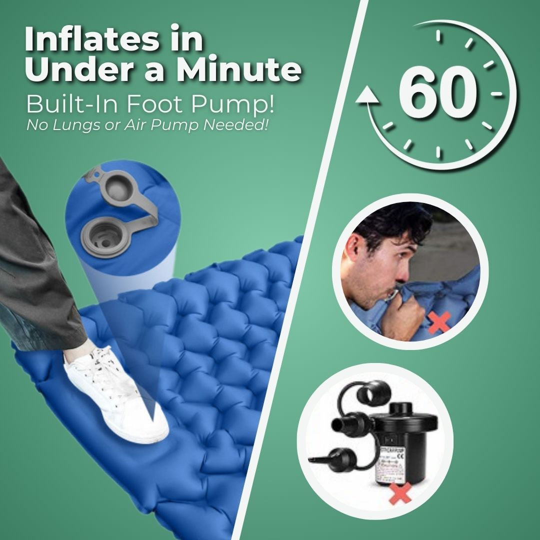 DriftPad - Lightweight Inflatable Sleep Pad