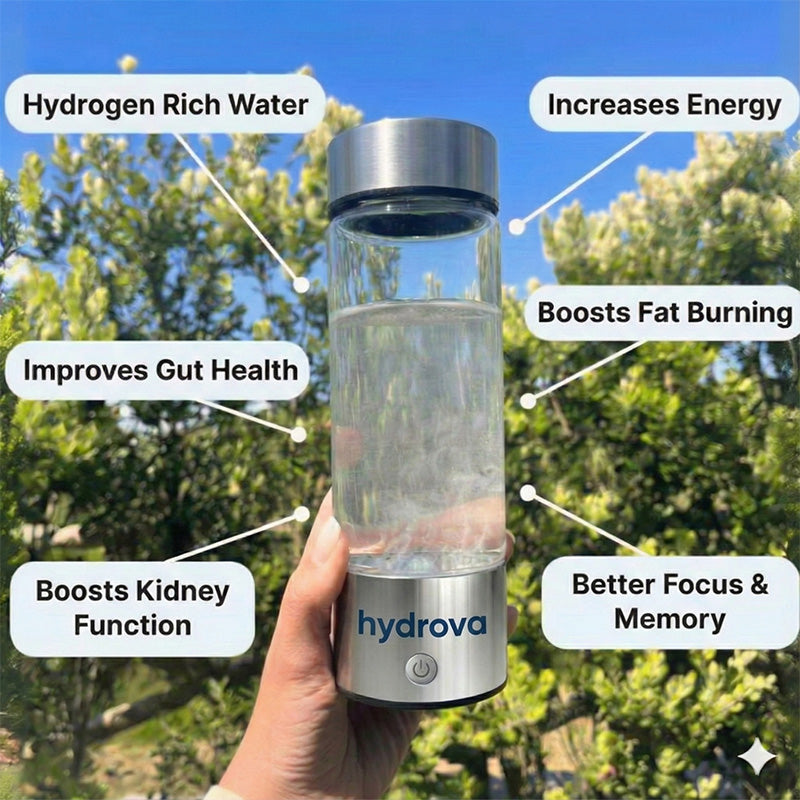 Hydrova - Hydrogen Enriched Wellness Bottle