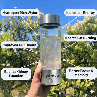Hydrova - Hydrogen Enriched Wellness Bottle